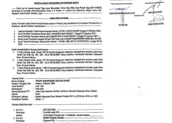 KPK Kembalikan Aset Tanah Dan Bangunan Milik Tagop Sudarsono Soulisa Mantan Bupati Bursel