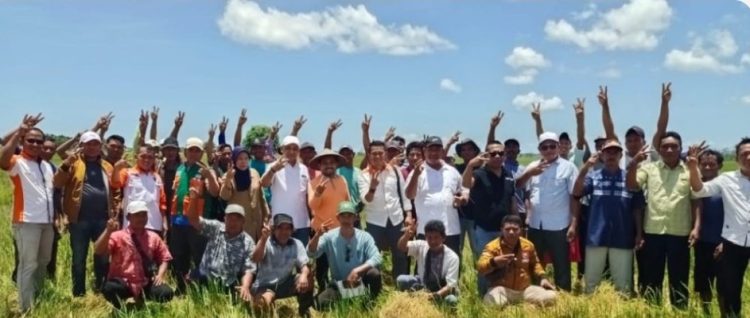 Ratusan Petani Respon Kemenangan Ikram- Sudarmo di Pilkada Buru