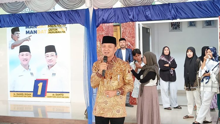 Bila Terpilih Jadi Bupati, Lima Tahun Memimpin Gaji MDR Untuk Rakyat Buru