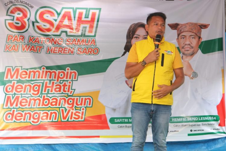 Asriyadi Tomia : Safitri – Hempri Target Menang Pilkada Bursel Minimal 60 Persen