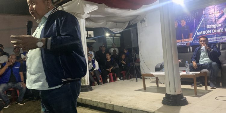 Agus Ririmase dan Novan Liem Mendapat dukungan dari Mantan Walikota Ambon , Richard Louhanapessy.