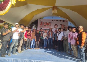 Tim Pasangan SMS- Hempri target menang Kecamatan Waesama 80 persen