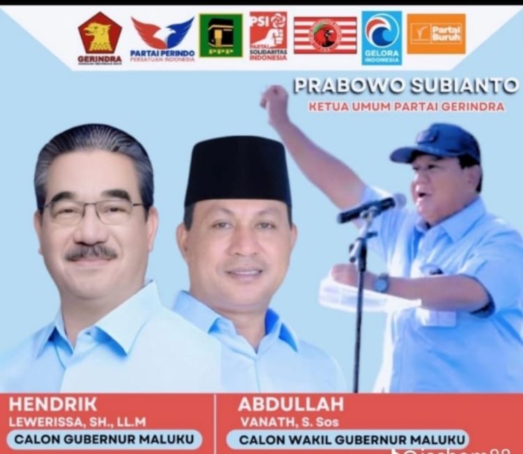 Tuhepaly: Arah Kemenangan Berpihak pada Hendrik Lewerissa dan Abdullah Vanath Paska Pelantikan Presiden RI