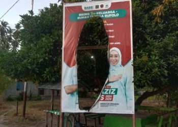 Alat Peraga Kampanye BASIS Dirusak OTK, Ketua Tamang Bae Sebut Tindakan Itu Merusak Demokrasi