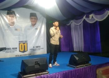 Kampanye  MANDAT di Waiapo, MDR Ingatkan Warga Jangan Takut Ditekan dan Diancam