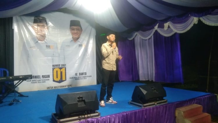 Kampanye  MANDAT di Waiapo, MDR Ingatkan Warga Jangan Takut Ditekan dan Diancam