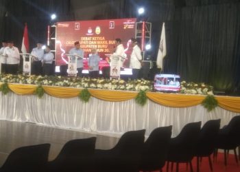 Sukses Gelar Debat Kandidat Tahap Akhir, Ketua KPU Buru Ucapkan Terima Kasih