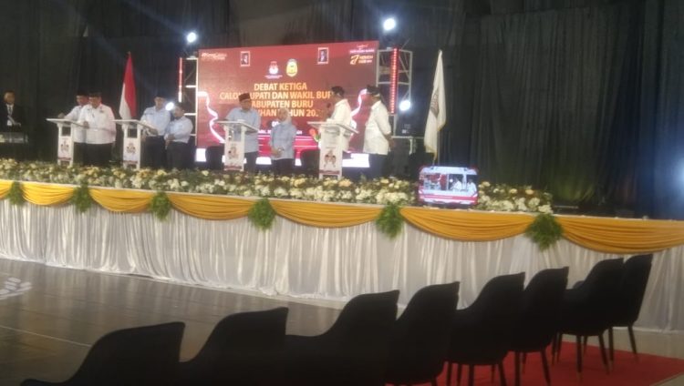 Sukses Gelar Debat Kandidat Tahap Akhir, Ketua KPU Buru Ucapkan Terima Kasih