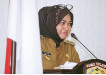Srikandi PDIP Maluku, Safitri Malik Soulisa Kembali Aktif Sebagai Bupati Bursel 24 November 2024