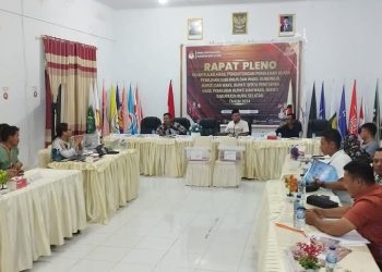 Rekapitulasi KPU Bursel Rampung: La Hamidi-Gerson Kalahkan Dua Pesaingnya