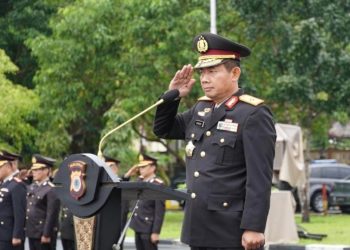 Pimpin Upacara Hari Kesaktian Pancasila, Wakapolda: Semoga Momen ini Dapat Menyatukan Perbedaan Demi Pilkada Yang Aman, Damai, Lancar dan Sukses