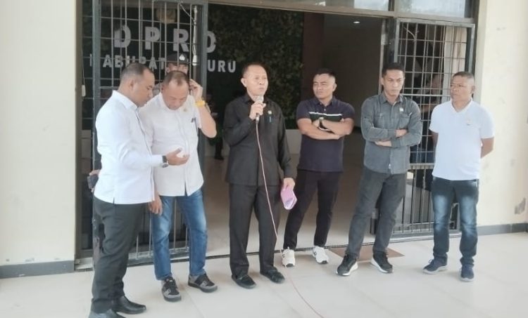 Ketua DPRD Bambang Harapkan Tak Ada Tebang Pilih Dalam Penegakan Hukum di Tambang Ilegal GB
