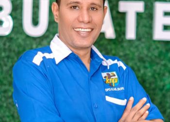 KNPI Desak Polres Buru  Usut Tuntas Kasus Kebakaran  Kantor KPU