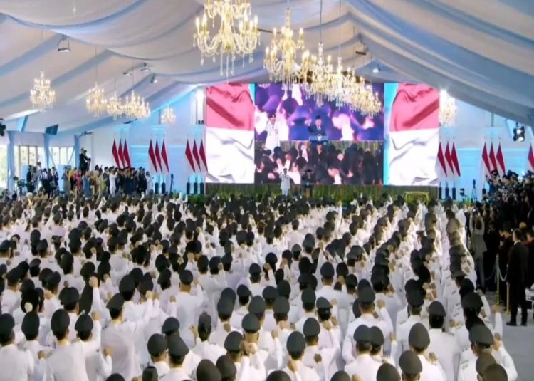 Presiden Prabowo Resmi Lantik 11 Kepala Daerah di Maluku