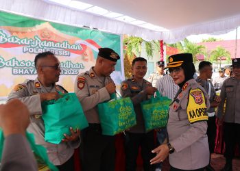 Bazar Ramadhan Polri Presisi dan Baksos Bhayangkari 2025
