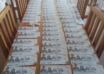 Jelang Idul Fitri, MDR  Bagi-bagi THR untuk Penghulu Masjid  Sekaligus Ucapkan Mohon Maaf Lahir  Batin