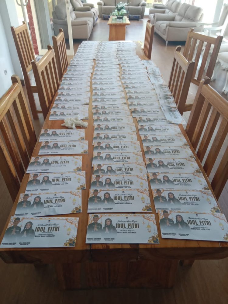 Jelang Idul Fitri, MDR  Bagi-bagi THR untuk Penghulu Masjid  Sekaligus Ucapkan Mohon Maaf Lahir  Batin