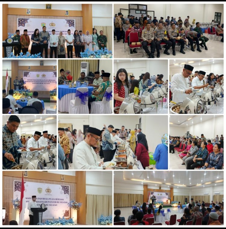 Pemda Bersama Jajaran Polres Bursel Sambut Kapolres Baru AKBP Andi Parningotan Lorena