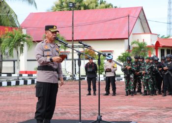 Polres Buru Gelar Dzikir Bersama Jelang PSU dan PUSS Pilkada
