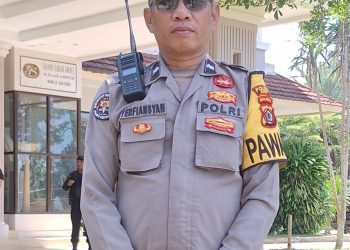 Kasi Humas Polres Buru Bantah Tuduhan Arogansi Kasatlantas saat PSU di Desa Debowae