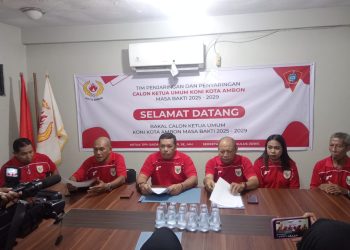 Senin, Pendaftaran Balon Ketum KONI Ambon Dibuka