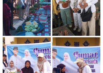 Jumat Berkah, MDR dan Bella Sofhie Borong Ikan dan Sayur untuk Dibagikan Kepada Para Janda dan Anak Yatim