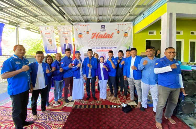 Keluarga Besar DPD PAN Bursel Gelar Halalbihalal 1446 H