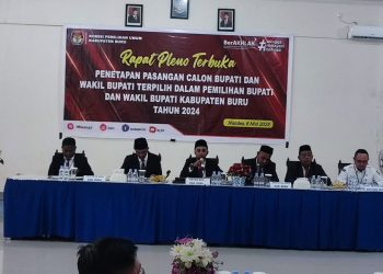 Ikram Umasugi – Sudarmo Ditetapkan Sebagai Bupati – Wakil Bupati Buru 2025-2030