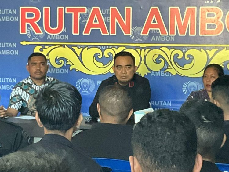Perkuat Soliditas, Karutan Ambon Adakan Rapat Perdana dengan Petugas Pengamanan