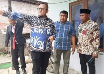 Bupati La Hamidi Tinjau Langsung Lokasi Bencana Alam Di Desa Waipandang