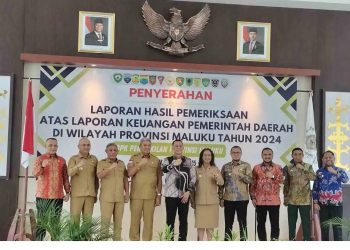 BPK Serahkan LHP Keuangan 9 Kabupaten/Kota di Maluku, Bursel, Aru, Tanimbar Masih WDP