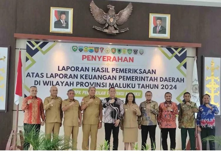 BPK Serahkan LHP Keuangan 9 Kabupaten/Kota di Maluku, Bursel, Aru, Tanimbar Masih WDP