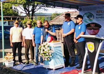 Peringatan Hari Lingkungan Hidup Se-dunia, Bupati La Hamidi Minta Dinas Terkait Percepat Implementasi Kebijakan Pengelolaan Sampah