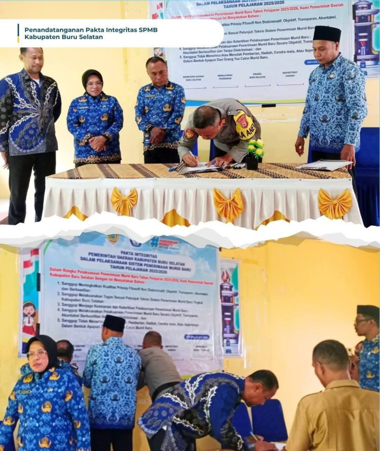 Dinas Pendidikan Bursel Launching SPMB, Wujudkan Transparansi Pendidikan