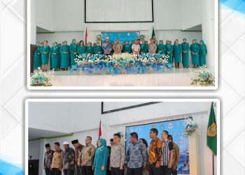 Bupati Bursel, La Hamidi Lantik Pengurus Tim Penggerak PKK dan Pembina Posyandu