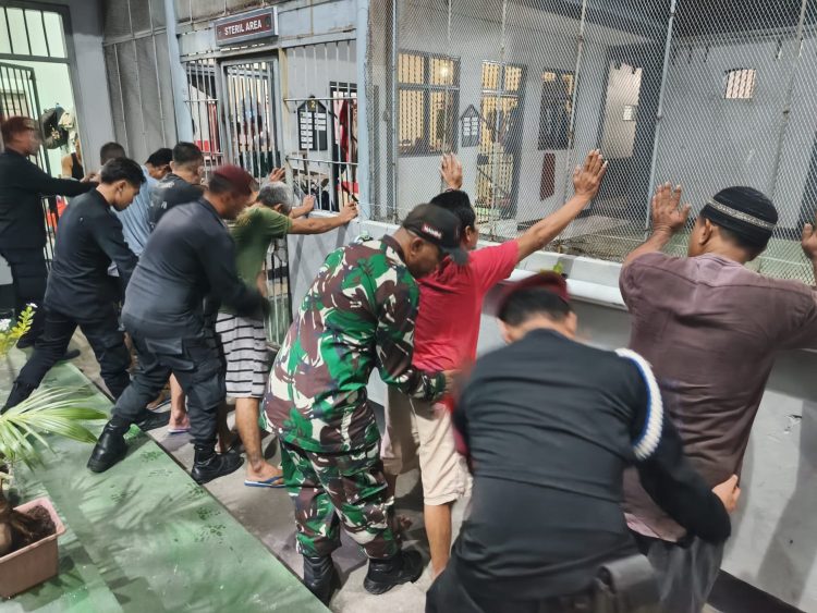 Langkah Preventif Narkoba, Lapas Wahai Komitmen Gelar One Week One Raid