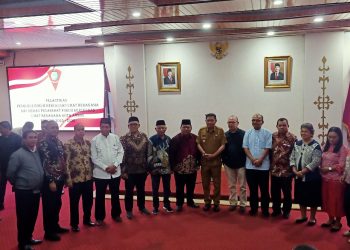 Pengurus dan Dewan Penasehat FKUB Kota Ambon Periode 2025-2030 Dilantik