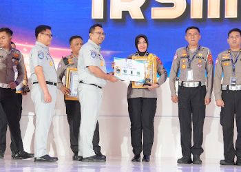 Mampu Tekan Laka Lantas Ditlantas Polda Maluku Raih iCELL Awards dari Korlantas Polri