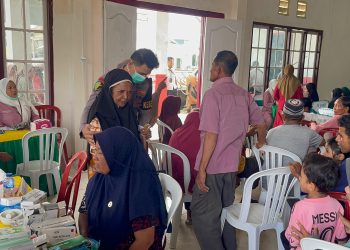 Sambut Hari Bhayangkara ke-79, Polres Buru Selatan Gelar Pemeriksaan Kesehatan Gratis