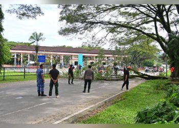 Jaga Keselamatan Masyarakat, Lanud Pattimura Laksanakan Korve Massal