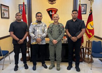 Sinergitas Pemasyarakatan dan Kepolisian: Silaturahmi Karutan Ambon dengan Dansat Brimob Maluku