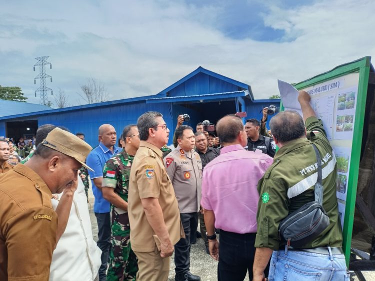 Gubernur Maluku Tinjau Pabrik Spice Islands Maluku di SBB