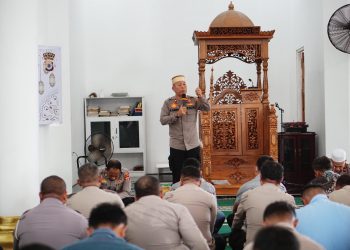 Wakapolres Buru Pimpin Doa Bersama Sambut Tahun Baru Islam 1447 H