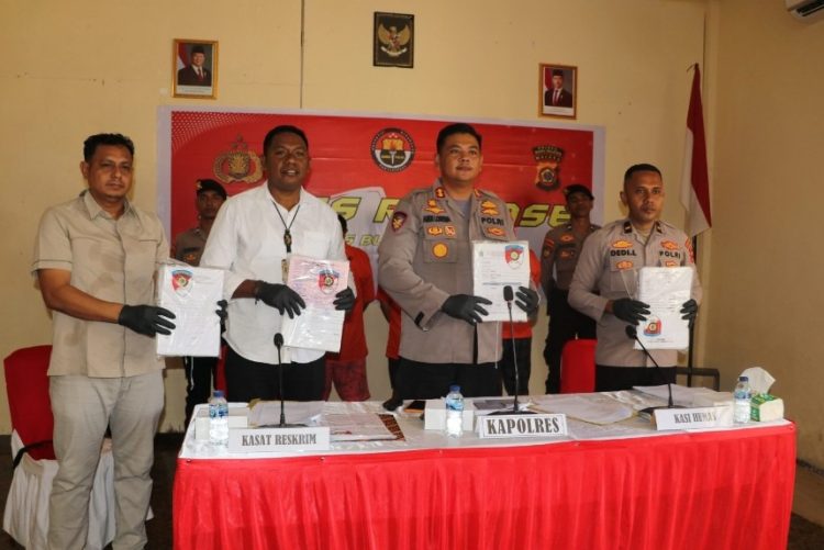 Polres BurseL Tetapkan 3 Orang Tersangka Dalam Kasus Korupsi Pengadaan Obat