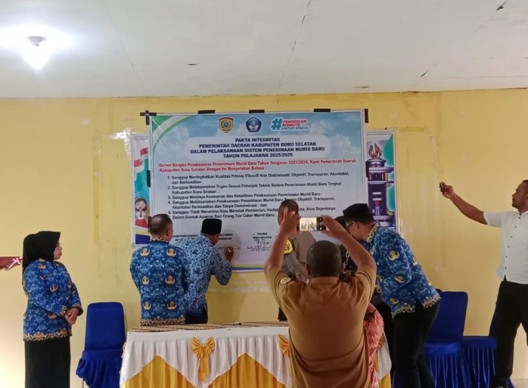 Dinas Pendidikan Bursel Luncurkan Sistem Penerimaan Murid Baru: Tak ada Pungli