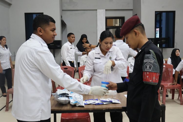 LPKA Ambon Gandeng APH Gelar Tes Urin dan Penggeledahan, Tegaskan Komitmen P4GN