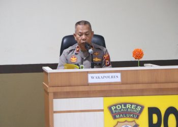 Polres Buru Gelar Pelatihan Pra Operasi Patuh Salawaku 2025