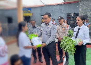 Tebar Kepedulian, Rutan Ambon Undang Keluarga WBP untuk Terima Bantuan Sosial
