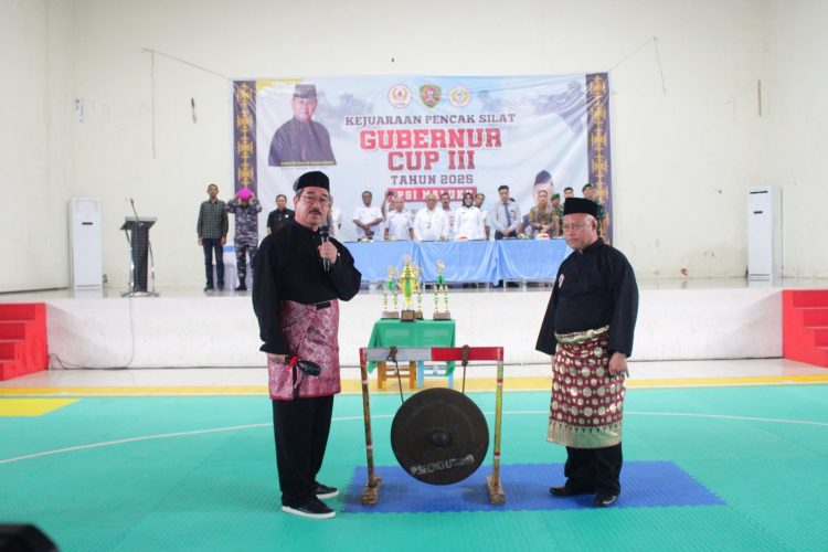 500 ATLET PENCAK SILAT SE-MALUKU IKUTI KEJUARAAN PENCAK SILAT GUBERNUR CUP III TAHUN 2025