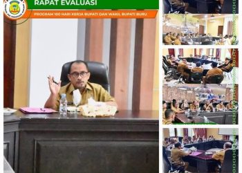 WAKIL BUPATI PIMPIN RAPAT EVALUASI 100 HARI KERJA